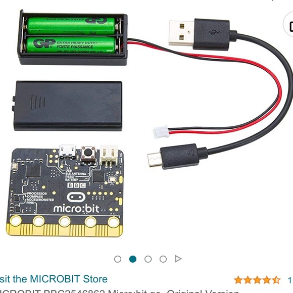 Brand new
MICROBIT BBC2546862 Micro:bit go, Original Version BBC micro:bit - Picture 2 of 5
